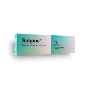 Selgine pâte dentifrice au sel marin - Tube de 100 g