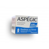 Aspégic 500 mg douleur et fièvre - Boite de 20 sachets-doses