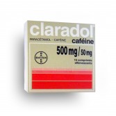 Claradol 500 mg caféine - 16 comprimés effervescents