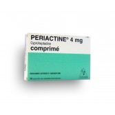Periactine 4 mg allergies - 30 comprimés