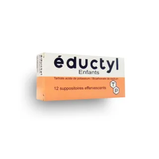 Eductyl enfants suppositoires effervescents - Laxatif Eductyl enfants suppositoires effervescents - Laxatif