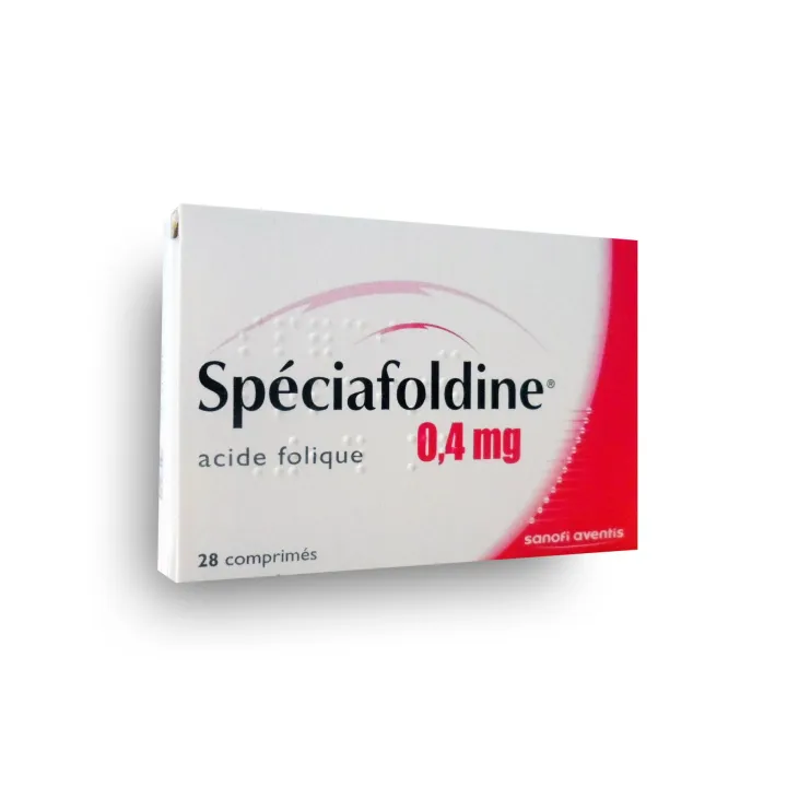 Spéciafoldine 0,4 mg - Acide folique