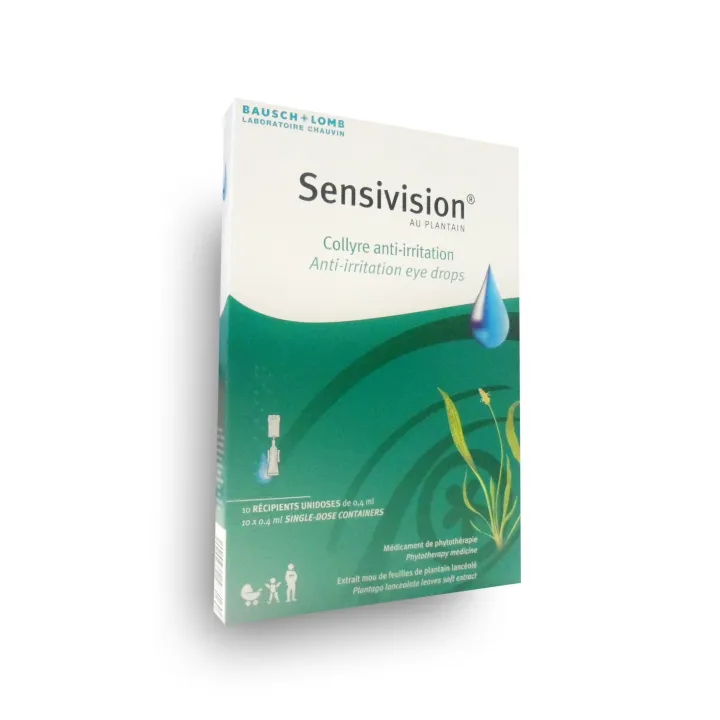 Sensivision au plantain - Collyre anti-irritations
