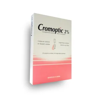 Cromoptic 2 pour cent - Collyre en récipient unidose