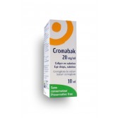 Cromabak 20 mg/ml - Collyre en solution 10 ml