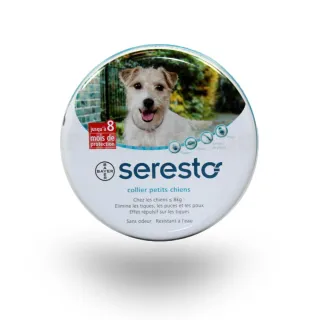 Seresto collier anti-puces pour petits chiens