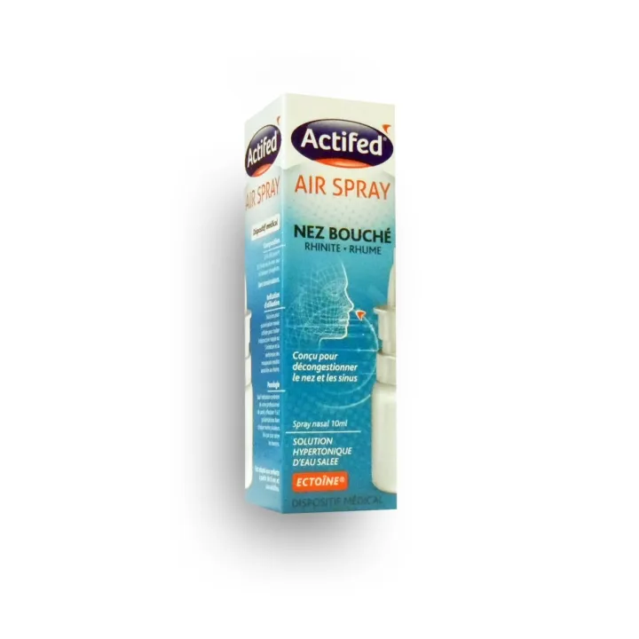 Actifed air spray, rhume, nez bouché