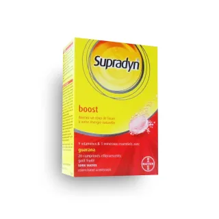 Supradyn Boost forme et vitalité 20 comprimés effervescents