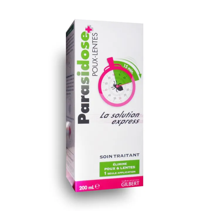 Parasidose soin traitant anti-poux et lentes + Charlotte + peigne anti-poux
