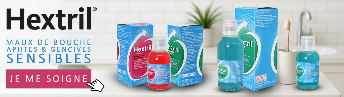 Hextril bain de bouche – Une gamme complète pour votre hygiène bucco-dentaire