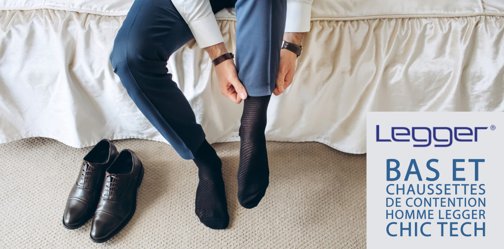Bas et chaussettes de contention Homme Legger Chic Tech
