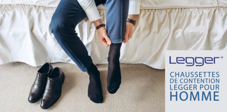 Chaussettes de contention Legger pour homme