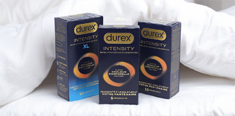 La gamme Durex Intensity : une nouvelle expérience de protection et sensations
