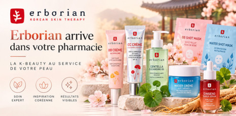 Erborian arrive à la Pharmacie de la Place Ronde : découvrez la K-Beauty